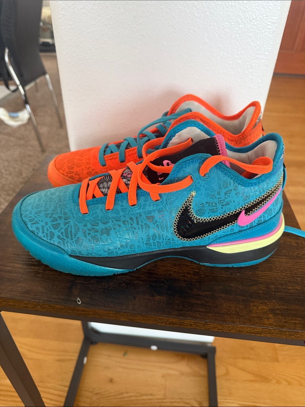 Nike Kids' Teal, Orange & Pink Sneakers
